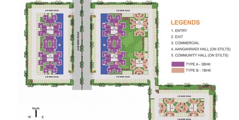 Auric-City-Homes-Site-plan